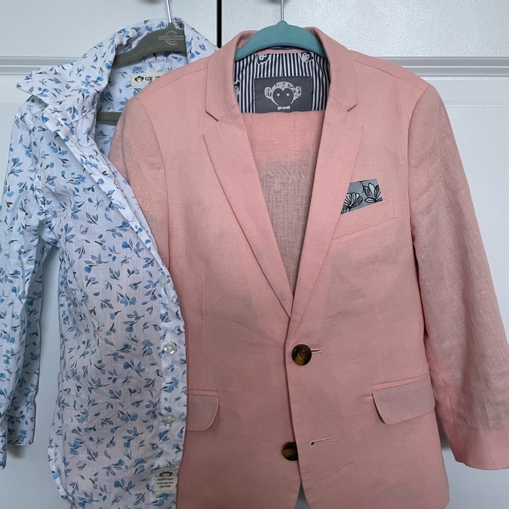 Appaman suit and matching button down, like new